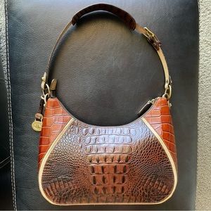 Leather Brahmin karissa shoulder bag